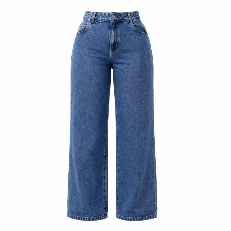 Calça jeans wide leg